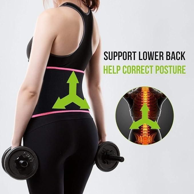 Sweat-Boost Waist Trimmer Belt for Faster Belly Fat Loss
